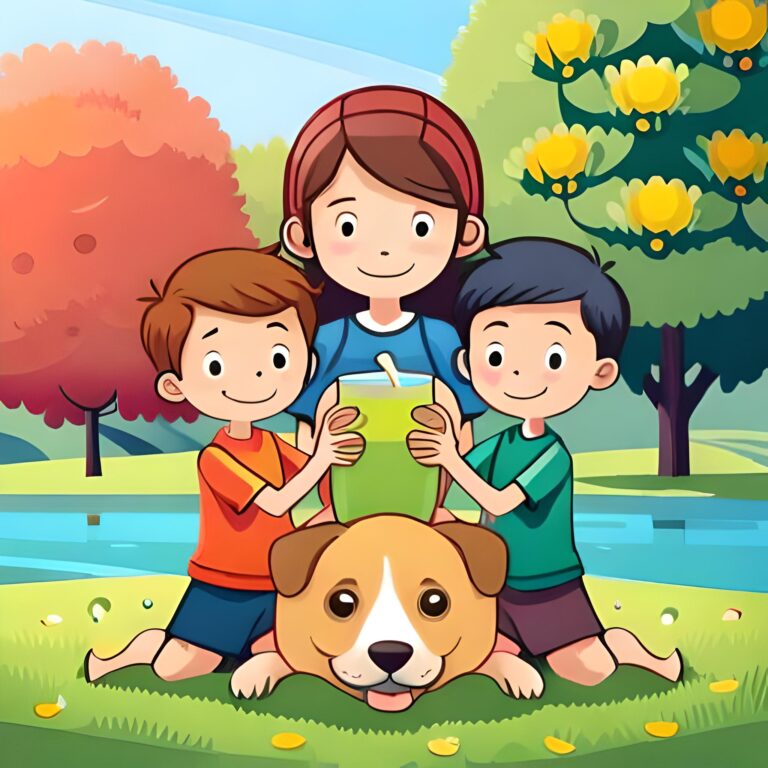 Una planta con espinas, un árbol de naranjas y un perrito feliz: la historia de unos niños y niñas que no se rindieron.
